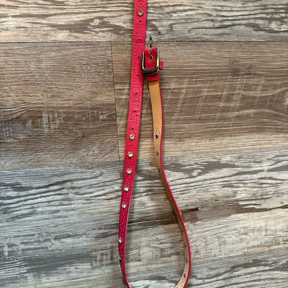 Pink Belt with Studded Details